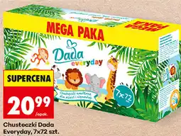 Biedronka Chusteczki Dada Everyday, 7x72 szt oferta