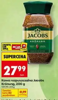 Biedronka Kawa rozpuszczalna Jacobs Krönung oferta