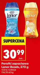 Biedronka Perełki zapachowe Lenor Beads oferta