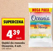 Biedronka Gąbki do masażu Oceania, 4 szt oferta