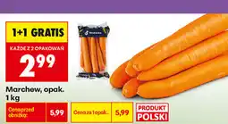Biedronka Marchew, opak oferta