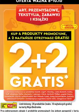 Biedronka Produkty promocyjne oferta