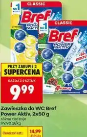Biedronka Zawieszka do WC Bref Power Aktiv oferta