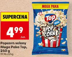 Biedronka Popcorn solony Mega Paka Top oferta