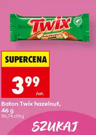 Biedronka Baton Twix hazelnut oferta