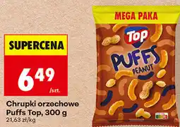 Biedronka Chrupki orzechowe Puffs Top oferta