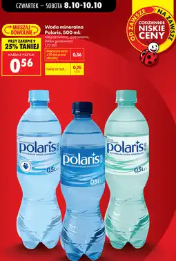 Biedronka Woda mineralna Polaris oferta