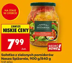 Biedronka Sałatka z zielonych pomidorów Nasza Spiżarnia oferta
