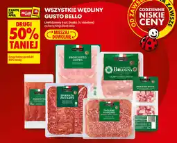Biedronka Wszystkie wędliny Gusto Bello oferta