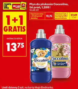 Biedronka Płyn do płukania Coccolino oferta
