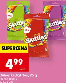 Biedronka Cukierki Skittles różne rodzaje oferta