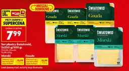 Biedronka Ser plastry Światowid, Morski, Gouda oferta
