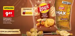 Biedronka Chipsy Lay's, festive roast potatoes, sweet mustard oferta