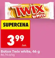 Biedronka Baton Twix white oferta