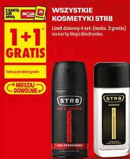 Biedronka Wszystkie kosmetyki STR8 oferta