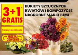 Biedronka Bukiety sztucznych kwiatów i kompozycje nagrobne marki Jumi oferta