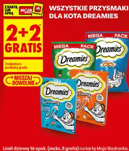 Biedronka Przysmaki dla kota Dreamies oferta