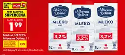 Biedronka Mleko UHT 3,2% Mleczna Dolina oferta