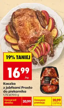 Biedronka Kaczka z jabłkami Prosto do piekarnika oferta
