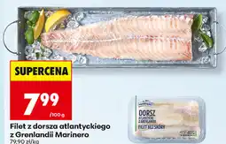 Biedronka Filet z dorsza atlantyckiego z Grenlandii Marinero oferta