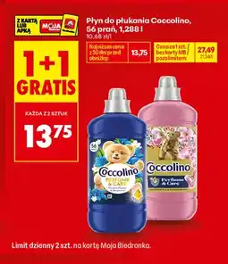 Biedronka Płyn do płukania Coccolino Passion Flower & Bergamot 56 prań oferta