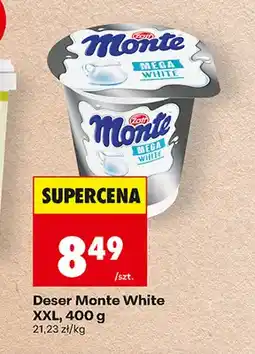 Biedronka Deser Monte White XXL Zott oferta