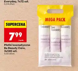 Biedronka Płatki kosmetyczne Be Beauty Care 3-pak 120 szt oferta