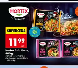 Biedronka Hortex Asia Menu danie z tofu i mango oferta