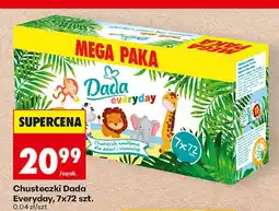 Biedronka Chusteczki Dada Everyday 7-pak 72 szt oferta