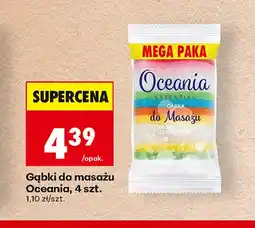 Biedronka Gąbki do masażu Oceania oferta