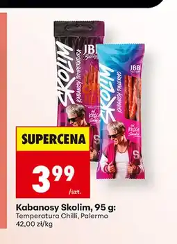 Biedronka Kabanosy Skolim Temperatura Chilli oferta