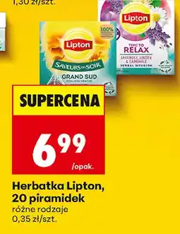 Biedronka Herbatka Lipton oferta