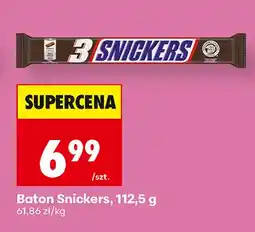 Biedronka Baton Snickers oferta