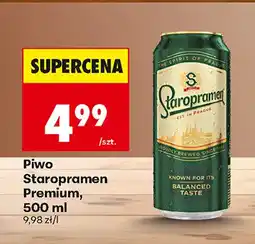 Biedronka Piwo Staropramen Premium oferta