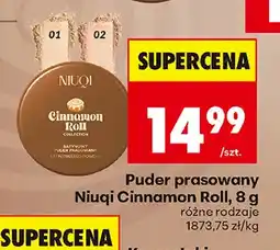 Biedronka Puder prasowany Niuqi Cinnamon Roll oferta