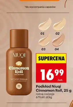 Biedronka Podkład Niuqi Cinnamon Roll oferta