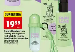 Biedronka Mgiełka-hydrolat do twarzy Familove Pure Matcha oferta