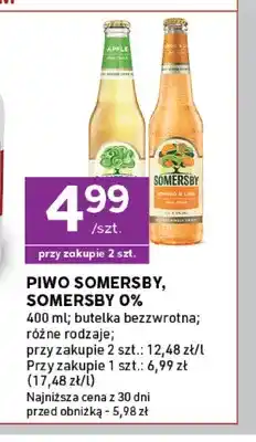 Stokrotka Piwo bezalkoholowe Somersby Apple oferta