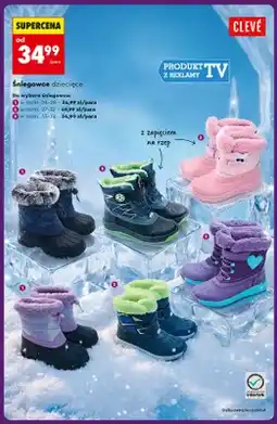 Biedronka Śniegowce dziecięce w rozm. 26-28 Clevé oferta