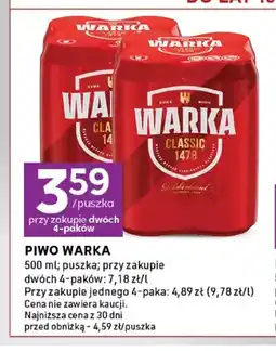 Stokrotka Piwo Warka 4-pak oferta
