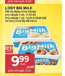 Stokrotka Lody Big Milk Algida oferta