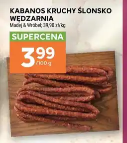 Stokrotka Kabanos kruchy Ślonsko Wędzarnia Madej & Wróbel oferta