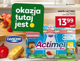 Stokrotka Napój Actimel Danone 8-pak oferta