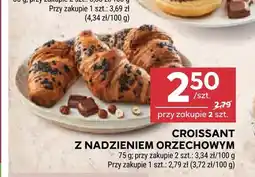 Stokrotka Croissant z nadzieniem orzechowym oferta