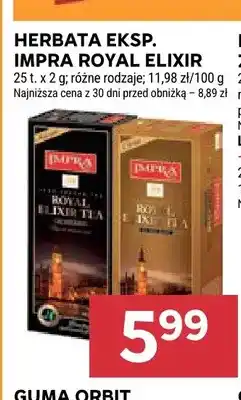 Stokrotka Herbata ekspresowa Impra Royal Elixir oferta