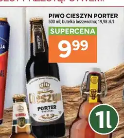 Stokrotka Piwo Cieszyn Porter oferta