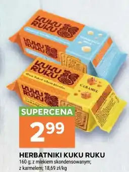 Stokrotka Herbatniki Kuku Ruku z mlekiem skondensowanym oferta