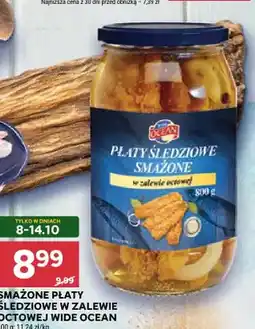 Stokrotka Smażone płaty śledziowe w zalewie octowej Wide Ocean oferta