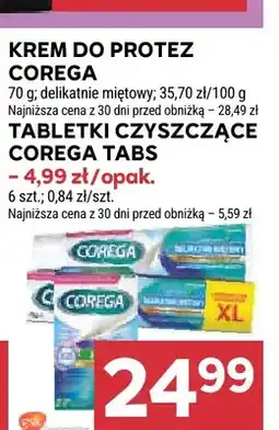 Stokrotka Krem do protez Corega delikatnie miętowy oferta