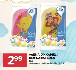 Stokrotka Gąbka do kąpieli dla dzieci Lula oferta
